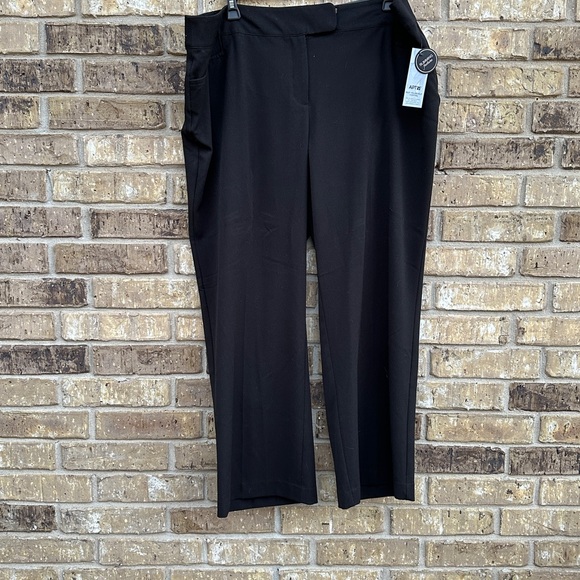 APT 9 Women’s black slacks NWT Size 22W Modern fit - Picture 2 of 15